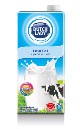 Dutch Lady Low Fat Milk (1L X 12)